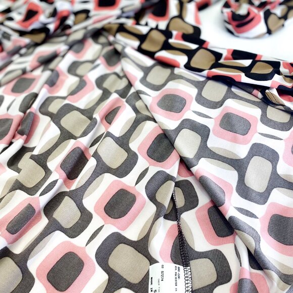 Vintage AB Studio Women's Wrap Dress Made In USA - Picture 7 of 13